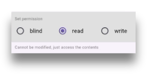 Select Read permissions