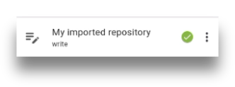 Syncing of your repository is complete