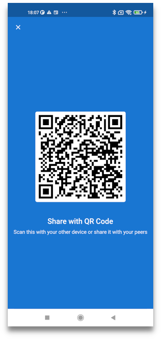 Repository QR code